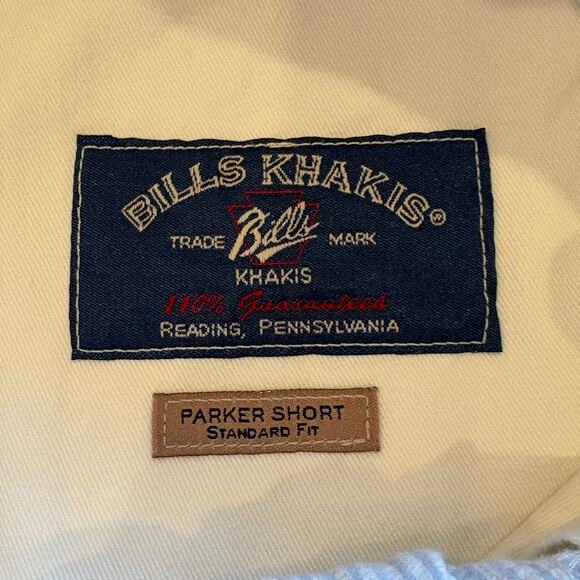 Bills Khakis Seer Sucker Parker Shorts Mens 36 Striped Reg Flat Front USA Made - Picture 4 of 9